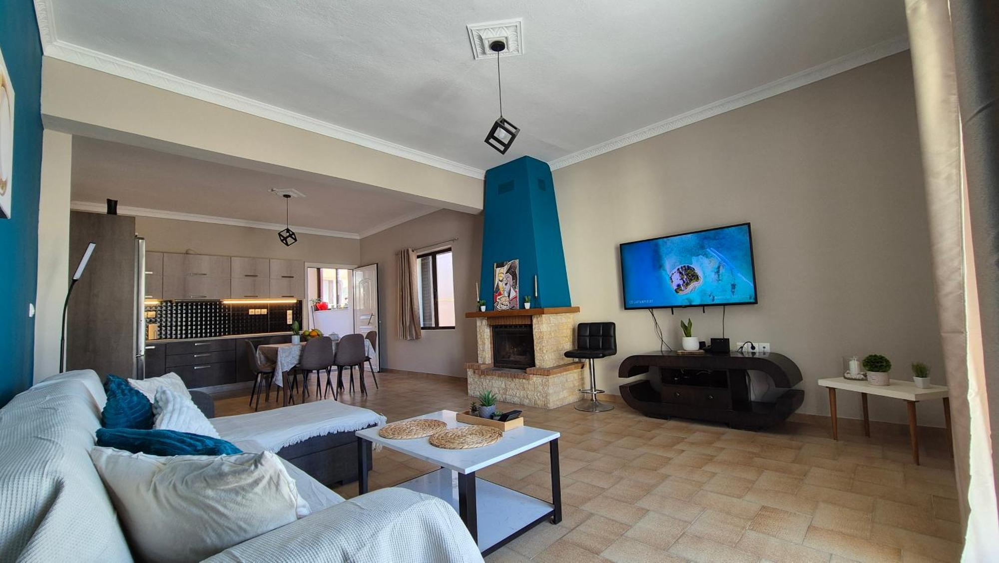 Modern Central Αpt 500M From The Beach. Chania  Exteriér fotografie